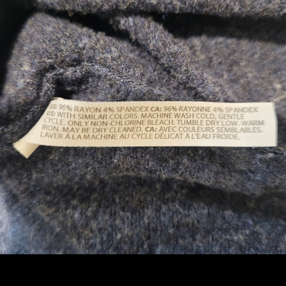 Soma Weekend Womens SZ XL Soft Boatneck, long sleeve w/elastic at wrists, Top - Picture 9 of 9